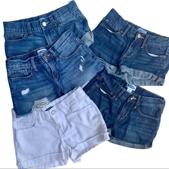 Old Navy Other - OLD NAVY Jean Shorts. SZ 10 FIVE pairs, adjustable